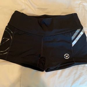 Virus black compression shorts size Medium